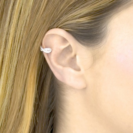 Earcuff de Plata de Ley