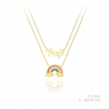 Gargantilla de Plata de Ley...