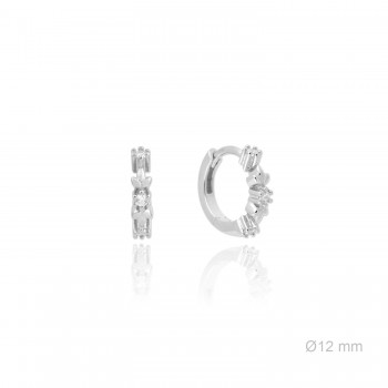 Pendientes de Plata de Ley...