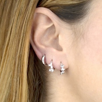 Pendientes de Plata de Ley 2