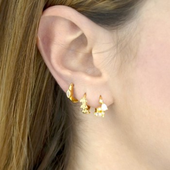 Pendientes de Plata de Ley 2