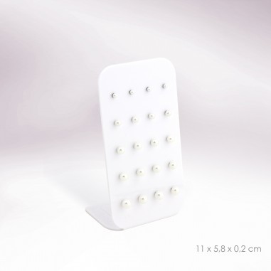 Display - 10 pairs of earrings (pressure clasp)