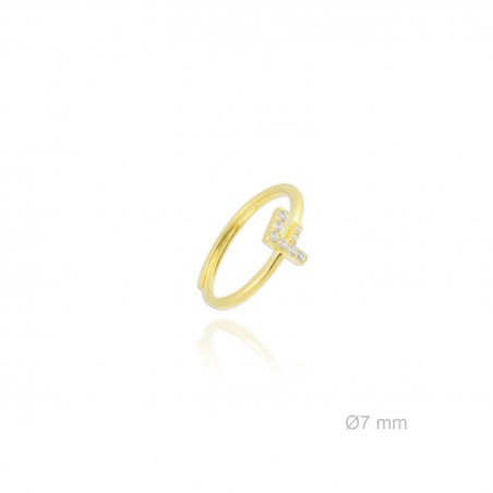 Bague en Argent | F