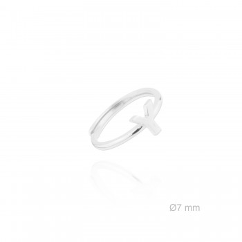 Silver ring | Letter Y