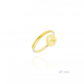 Bague en Argent | Lettre G