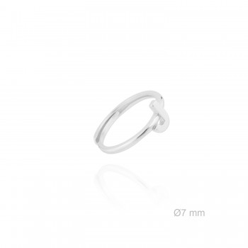 Silver ring | Letter J