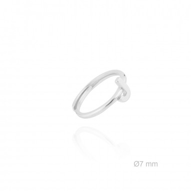 Bague en Argent | Lettre J