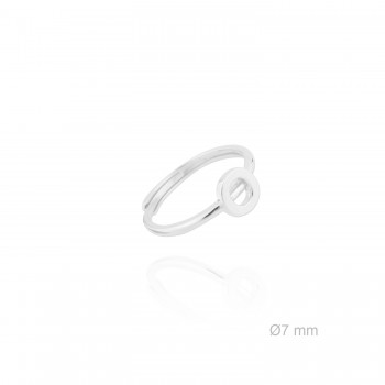 Bague en Argent | Lettre O