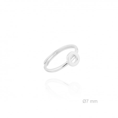 Silver ring | Letter O