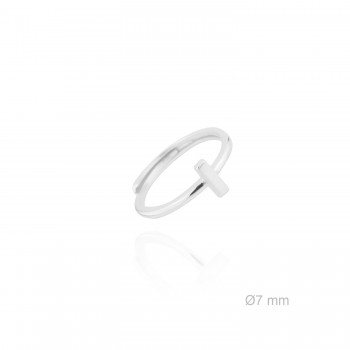 Bague en Argent | Lettre I