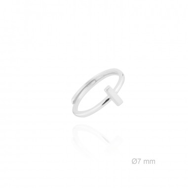 Bague en Argent | Lettre I