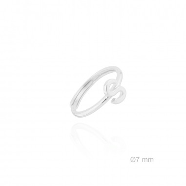 Silver ring | Letter S
