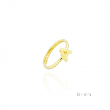 Silver ring | Letter A