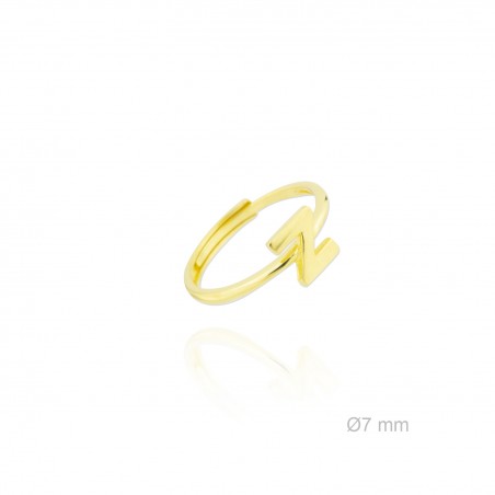 Bague en Argent | Lettre Z