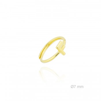 Bague en Argent | Lettre F