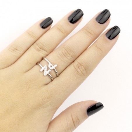 Bague en Argent | J