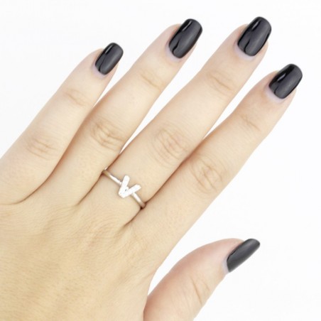Bague en Argent | V