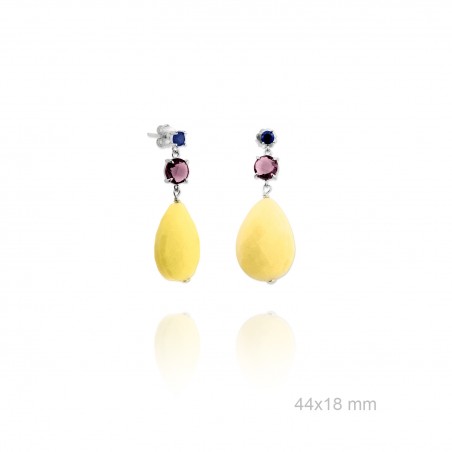 Boucles d'oreilles en Argent