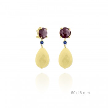 Boucles d'oreilles en Argent