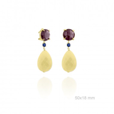 Boucles d'oreilles en Argent