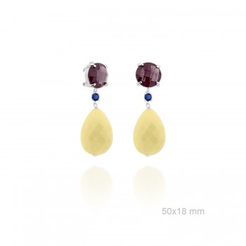 Boucles d'oreilles en Argent