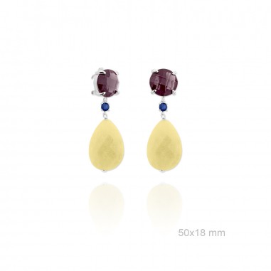 Boucles d'oreilles en Argent