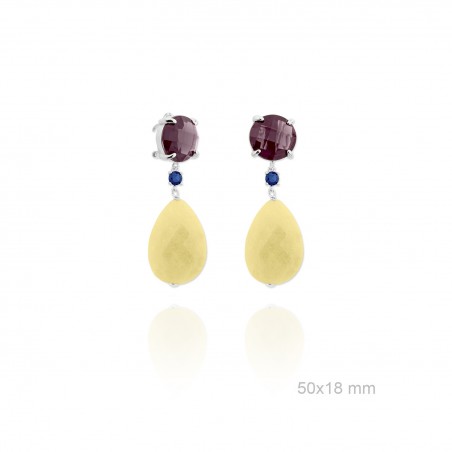 Boucles d'oreilles en Argent