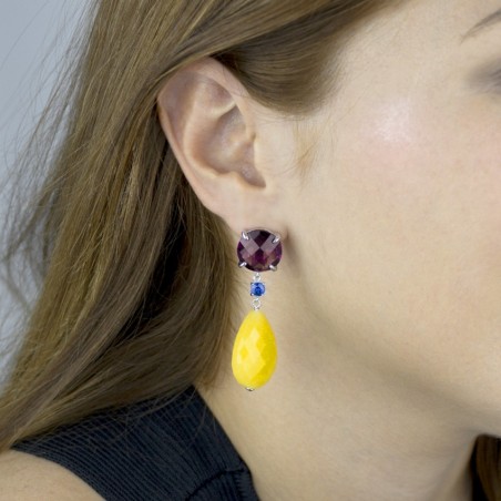 Boucles d'oreilles en Argent