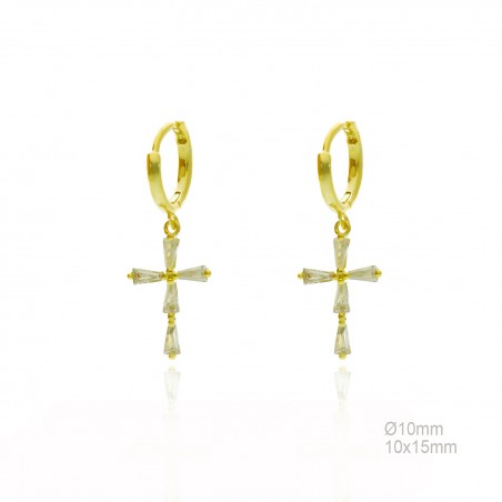 Boucles d'oreilles Zircons