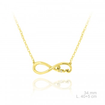 Silver Necklaces with Cubic...