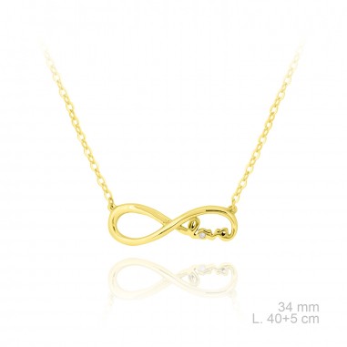 Silver Necklaces with Cubic Zirconium 