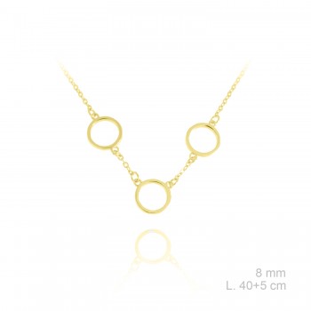 Silver Necklaces with Cubic...