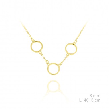 Silver Necklaces with Cubic Zirconium 