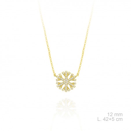 Silver Necklaces with Cubic Zirconium 