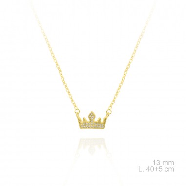 Silver Necklaces with Cubic Zirconium 