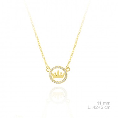 Silver Necklaces with Cubic Zirconium 