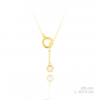 Silver Necklaces with Cubic...