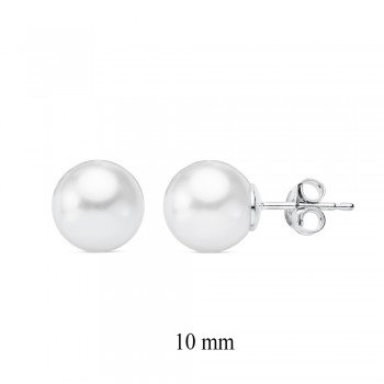 Boucles d'oreilles Perle/Gemme