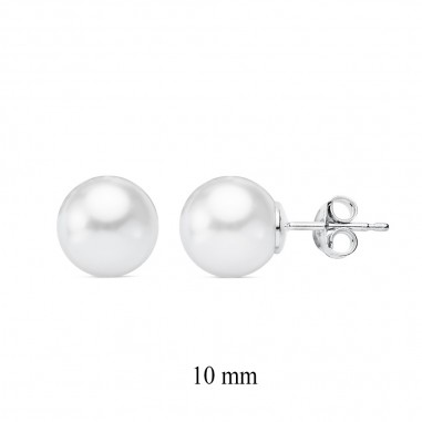 Boucles d'oreilles Perle/Gemme