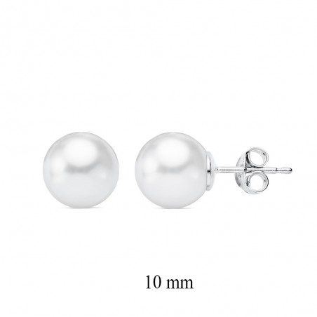 Boucles d'oreilles Perle/Gemme