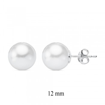 Boucles d'oreilles Perle/Gemme