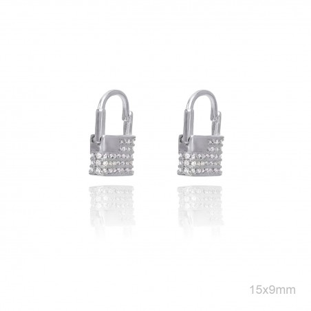 Boucles d'oreilles Zircons