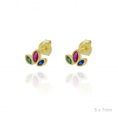 Boucles d'oreilles Zircons