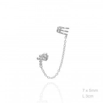 Boucles d'oreilles Argent...