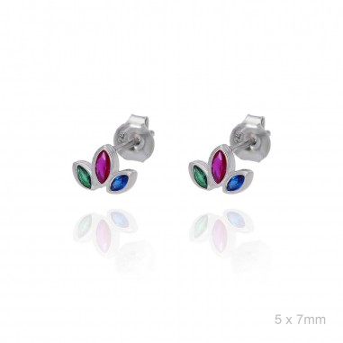 Boucles d'oreilles Zircons