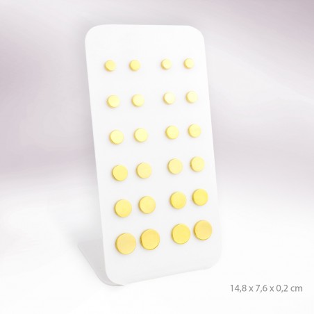 Expositores - 12 brincos de Aço