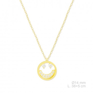 Sautoir en Argent avec oxyde de zirconium