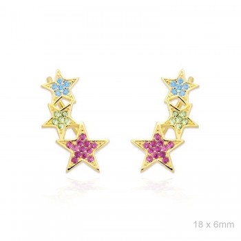 Boucles d'oreilles Zircons