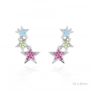 Boucles d'oreilles Zircons