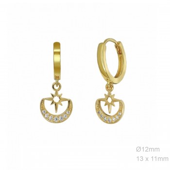 Pendientes Aro Liso Polar...